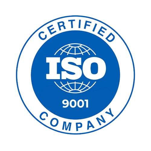 ISO 9001 certified